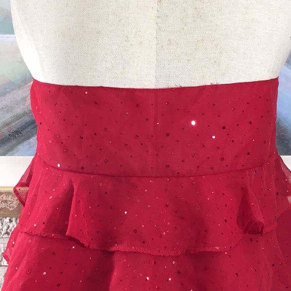 🌹No Tags Baby Doll Ruffle Halter Style Top - Picture 7 of 13